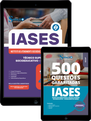 Combo IASES 2025 - Técnico Superior Socioeducativo - Pedagogia - Imagem 1
