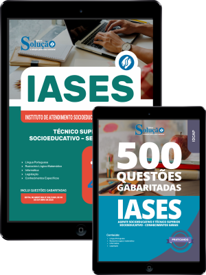 Combo IASES 2025 - Técnico Superior Socioeducativo - Serviço Social - Imagem 1