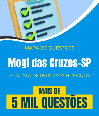 Mapa de Questões Online - Câm. Mogi das Cruzes-SP - Analista de Recursos Humanos - 5 Mil Questões - Imagem 1