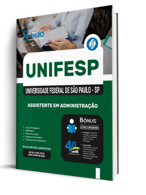 Apostila UNIFESP 2025 - Assistente em Administração - Imagem 2