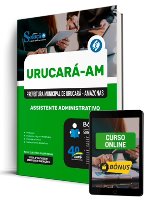 Apostila Prefeitura de Urucará - AM 2025 - Assistente Administrativo - Imagem 1
