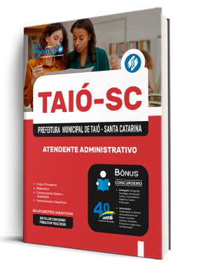 Apostila Prefeitura de Taió - SC 2025 - Atendente Administrativo - Imagem 2