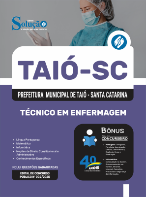 Apostila Prefeitura de Taió - SC 2025 - Técnico em Enfermagem - Imagem 3