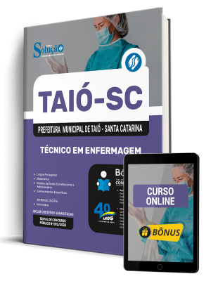 Apostila Prefeitura de Taió - SC 2025 - Técnico em Enfermagem - Imagem 1
