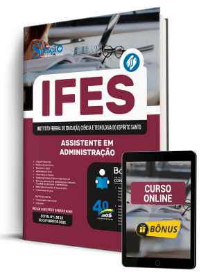 Apostila IFES 2025 - Assistente em Administração - Imagem 1