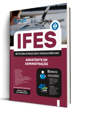 Apostila IFES 2025 - Assistente em Administração - Imagem 2