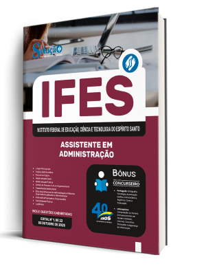 Apostila IFES 2026 - Assistente em Administração - Imagem 2