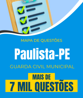 Mapa de Questões Online - Pref. Paulista-PE - Guarda Civil Municipal - 7 Mil Questões - Imagem 1
