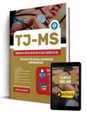 Apostila TJ-MS 2025 - Técnico de Nível Superior - Enfermeiro - Imagem 1