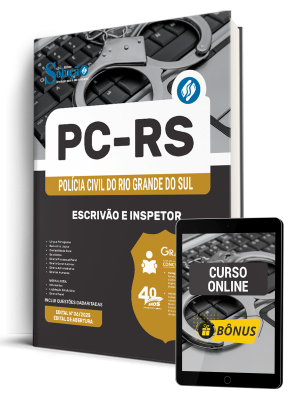Apostila PC-RS 2025 - Escrivão e Inspetor - Imagem 1