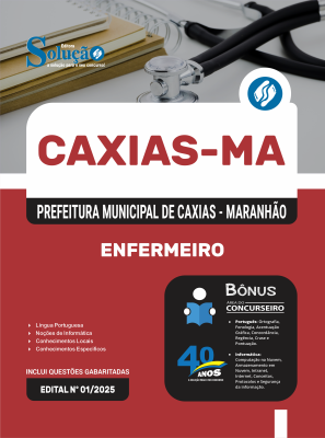 Apostila Prefeitura de Caxias - MA 2025 - Enfermeiro - Imagem 3