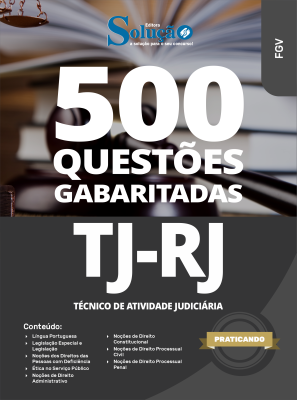 Caderno de Questões TJ-RJ - Técnico de Atividade Judiciária - 500 Questões Gabaritadas - Imagem 2