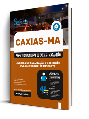 Apostila Prefeitura de Caxias - MA 2025 - Agente de Fiscalização e Execução dos Serviços de Transporte - Imagem 2