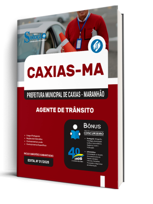Apostila Prefeitura de Caxias - MA 2025 - Agente de Trânsito - Imagem 2
