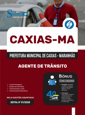 Apostila Prefeitura de Caxias - MA 2025 - Agente de Trânsito - Imagem 3