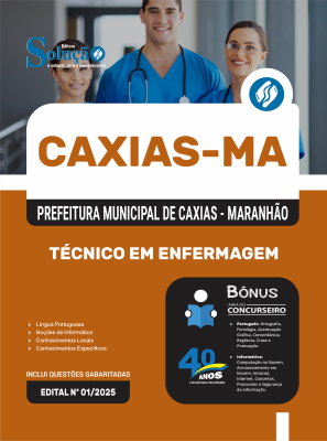 Apostila Prefeitura de Caxias - MA em PDF 2025 - Técnico em Enfermagem - Imagem 1