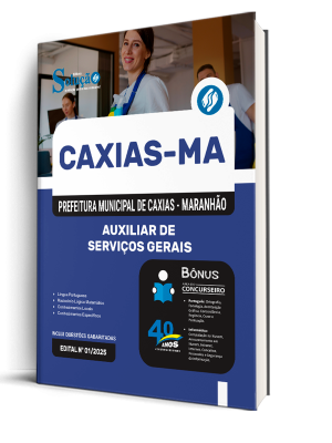 Apostila Prefeitura de Caxias - MA 2025 - Auxiliar de Serviços Gerais - Imagem 2