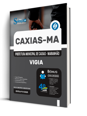 Apostila Prefeitura de Caxias - MA 2025 - Vigia - Imagem 2
