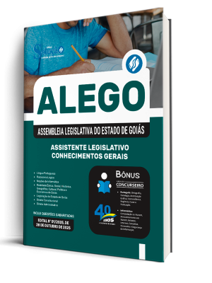 Apostila ALEGO 2025 - Assistente Legislativo - Conhecimentos Gerais - Imagem 2
