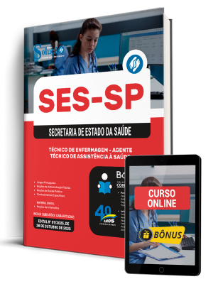 Apostila SES-SP 2025 - Técnico de Enfermagem - Agente Técnico de Assistência à Saúde - Imagem 1