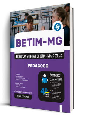 Apostila Prefeitura de Betim - MG 2025 - Pedagogo - Imagem 2