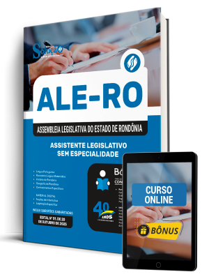 Apostila ALE-RO 2025 - Assistente Legislativo - Sem especialidade - Imagem 1