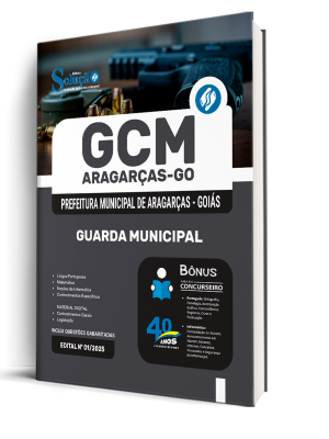 Apostila Prefeitura de Aragarças-GO 2025 - Guarda Civil Municipal - Imagem 2