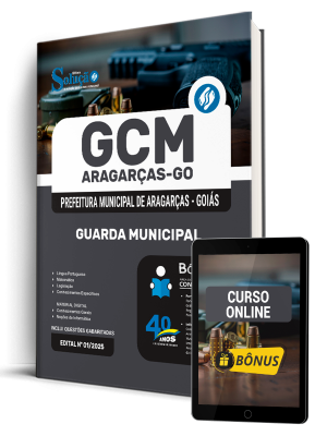 Apostila Prefeitura de Aragarças-GO 2025 - Guarda Civil Municipal - Imagem 1