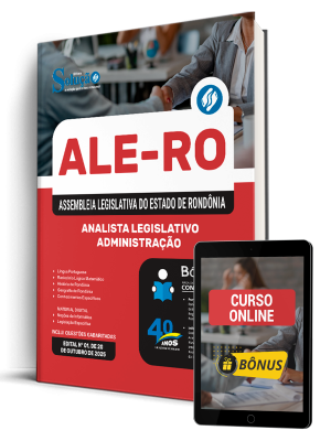 Apostila ALE-RO 2025 - Analista Legislativo - Administração - Imagem 1