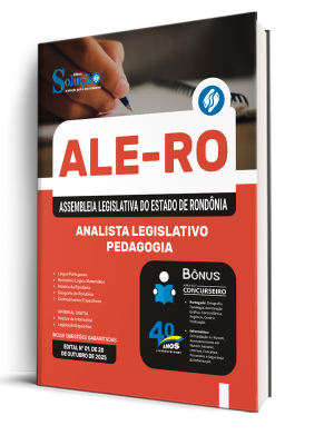 Apostila ALE-RO 2025 - Analista Legislativo - Pedagogia - Imagem 2