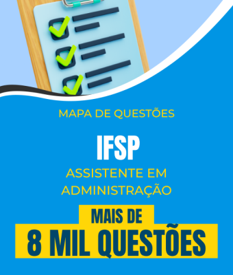 Mapa de Questões Online - IFSP - Assistente em Administração - 8 Mil Questões - Imagem 1