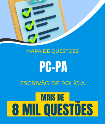 Mapa de Questões Online - PC-PA - Escrivão de Polícia - 8 Mil Questões - Imagem 1