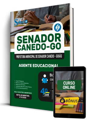 Apostila Prefeitura de Senador Canedo - GO 2025 - Agente Educacional - Imagem 2