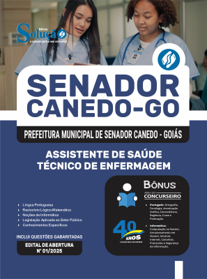 Apostila Prefeitura de Senador Canedo - GO 2025 - Assistente de Saúde – Técnico de Enfermagem - Imagem 3