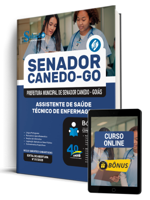 Apostila Prefeitura de Senador Canedo - GO 2026 - Assistente de Saúde – Técnico de Enfermagem - Imagem 1