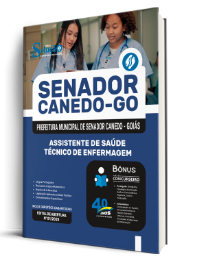 Apostila Prefeitura de Senador Canedo - GO 2026 - Assistente de Saúde – Técnico de Enfermagem - Imagem 2