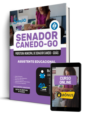 Apostila Prefeitura de Senador Canedo - GO 2025 - Assistente Educacional - Imagem 2