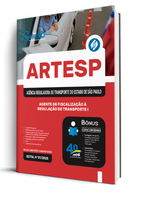 Apostila ARTESP 2025 - Agente de Fiscalização à Regulação de Transporte I