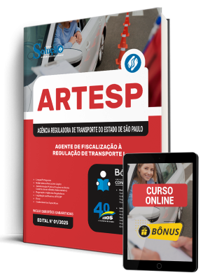 Apostila ARTESP 2026 - Agente de Fiscalização à Regulação de Transporte I - Imagem 1