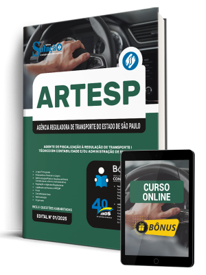 Apostila ARTESP 2026 - Agente de Fiscalização à Regulação de Transporte I - Técnico em Contabilidade e/ou Administração de Empresas - Imagem 1