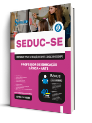 Capa Apostila SEDUC-SE 2025 - Professor de Educação Básica – Arte