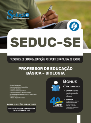 Apostila SEDUC-SE 2025 - Professor de Educação Básica – Biologia - Imagem 3