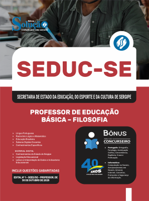 Apostila SEDUC-SE 2025 - Professor de Educação Básica – Filosofia - Imagem 3