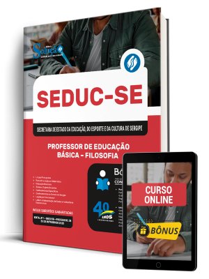 Apostila SEDUC-SE 2026 - Professor de Educação Básica – Filosofia - Imagem 1
