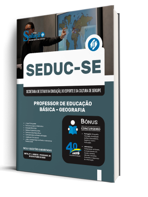 Apostila SEDUC-SE 2026 - Professor de Educação Básica – Geografia - Imagem 2