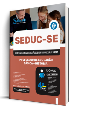 Apostila SEDUC-SE 2026 - Professor de Educação Básica – História - Imagem 2