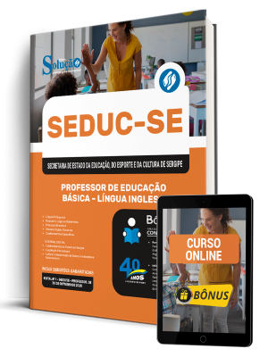 Apostila SEDUC-SE 2026 - Professor de Educação Básica – Língua Inglesa - Imagem 1
