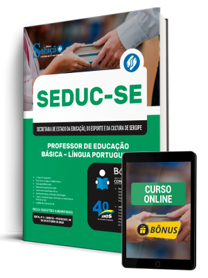 Apostila SEDUC-SE 2026 - Professor de Educação Básica – Língua Portuguesa - Imagem 1