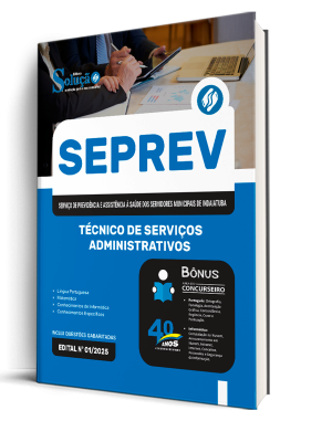 Apostila SEPREV 2025 - Técnico de Serviços Administrativos - Imagem 1