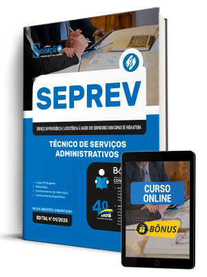 Apostila SEPREV 2025 - Técnico de Serviços Administrativos - Imagem 2
